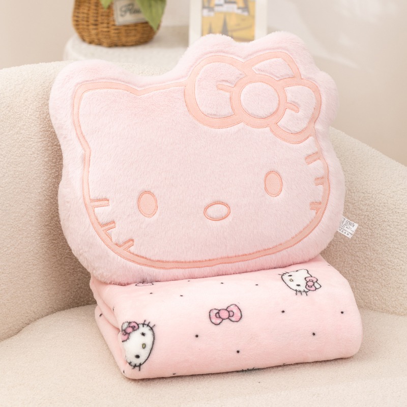 Fire Blanket Kitchen - Japanese Sanrio Cartoon Pillow Blanket Plush