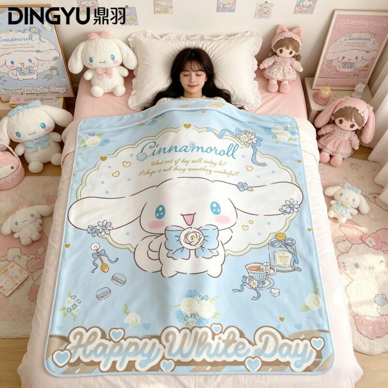 Fire Blanket Kitchen - Sanrio Cinnamoroll Cartoon Nap Blanket Child