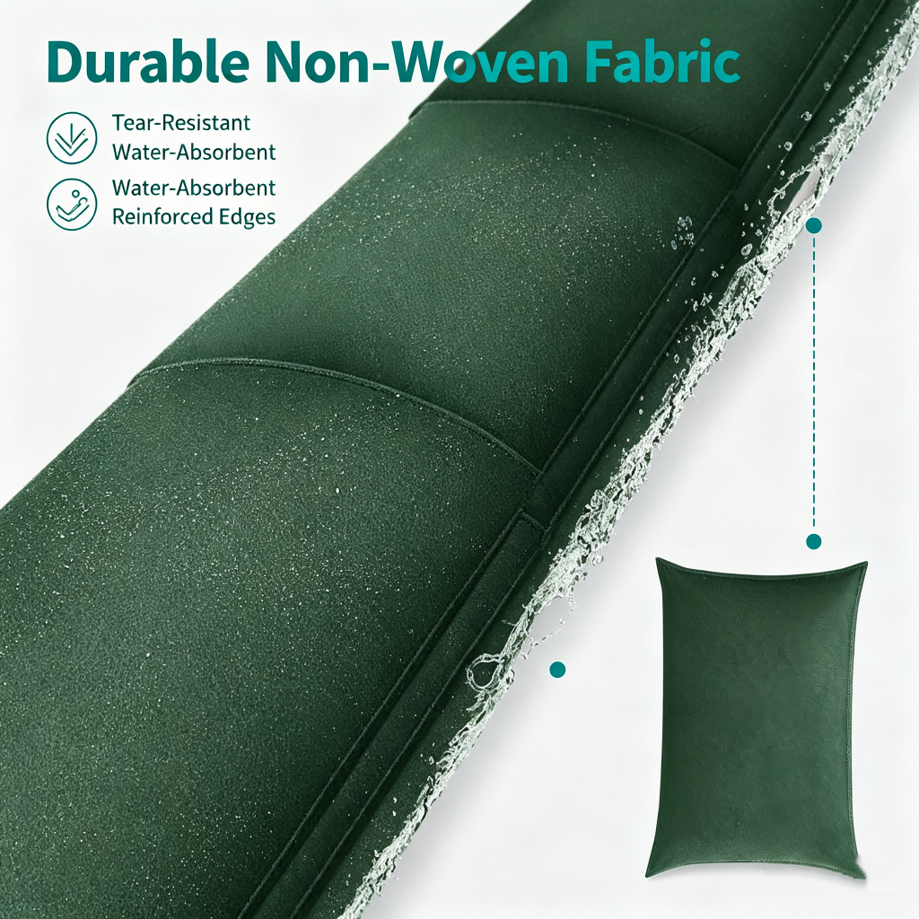 Water Activated Sandbags Flood - огляд і ціна Flood Barrier Bag