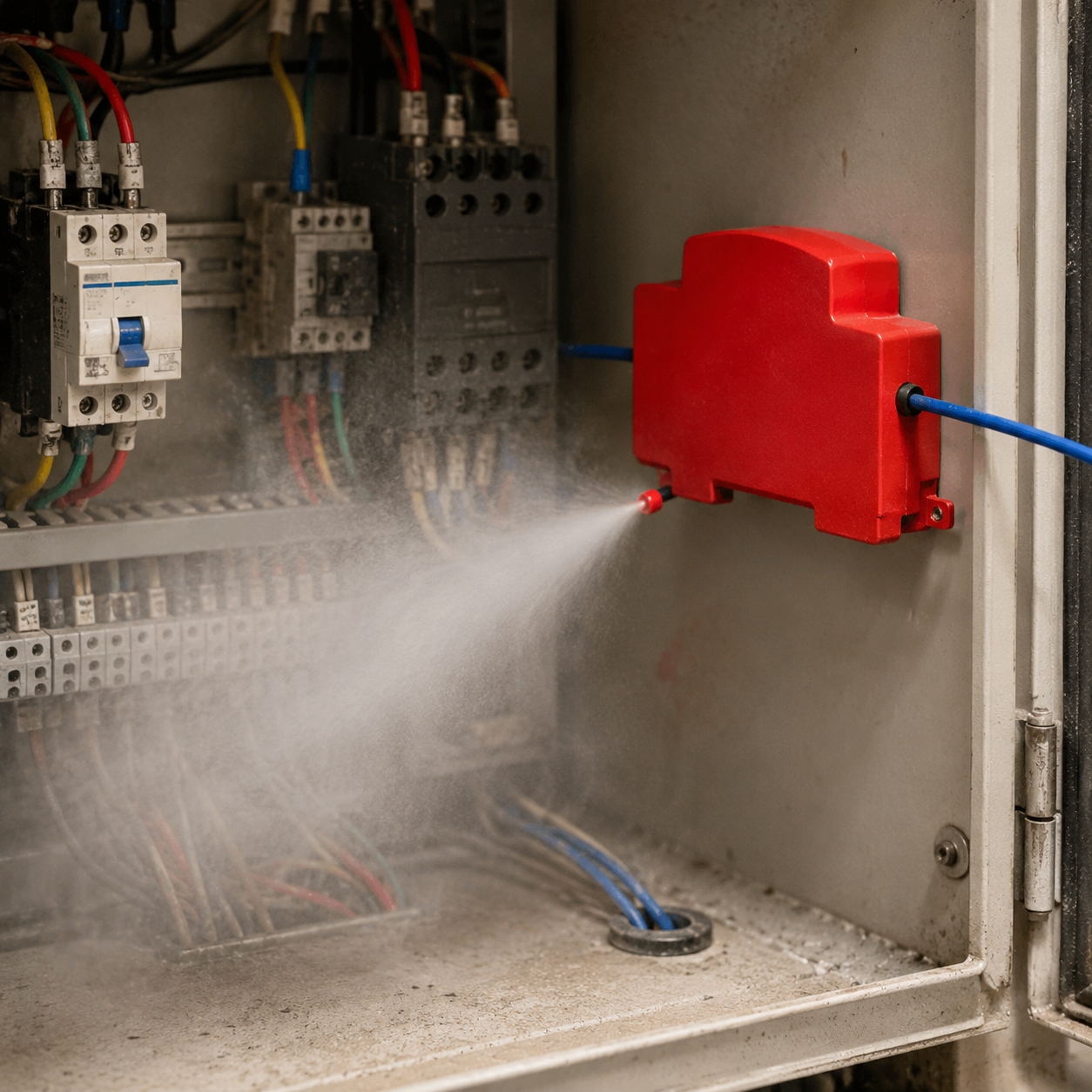 Dual-Line Design Flame Retarda - огляд і ціна Fire Extinguisher Small