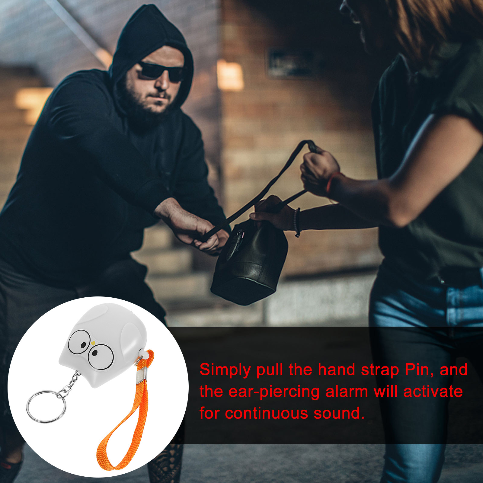 130Db Personal Alarm Keychain  - огляд і ціна Personal Alarm Keychain