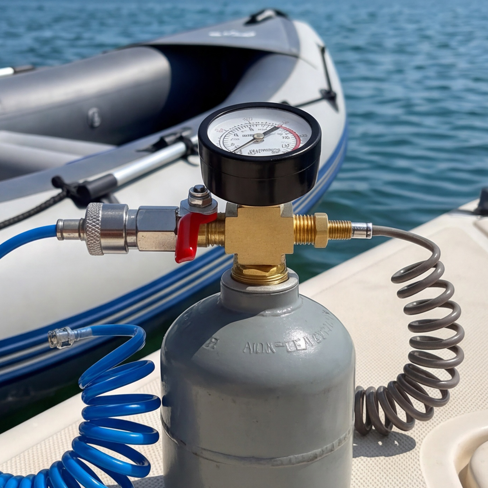 Small Air Tank Pressures Adapt - огляд і ціна Fire Extinguisher Small