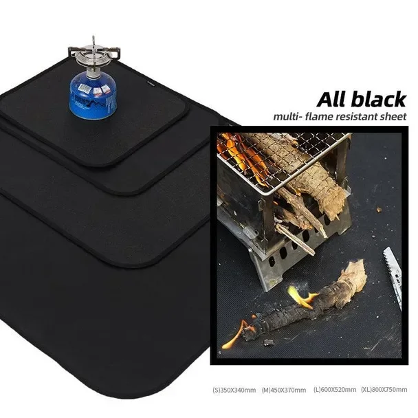 Outdoor Camping Silicone Firep - огляд і ціна Fire Blanket Kitchen