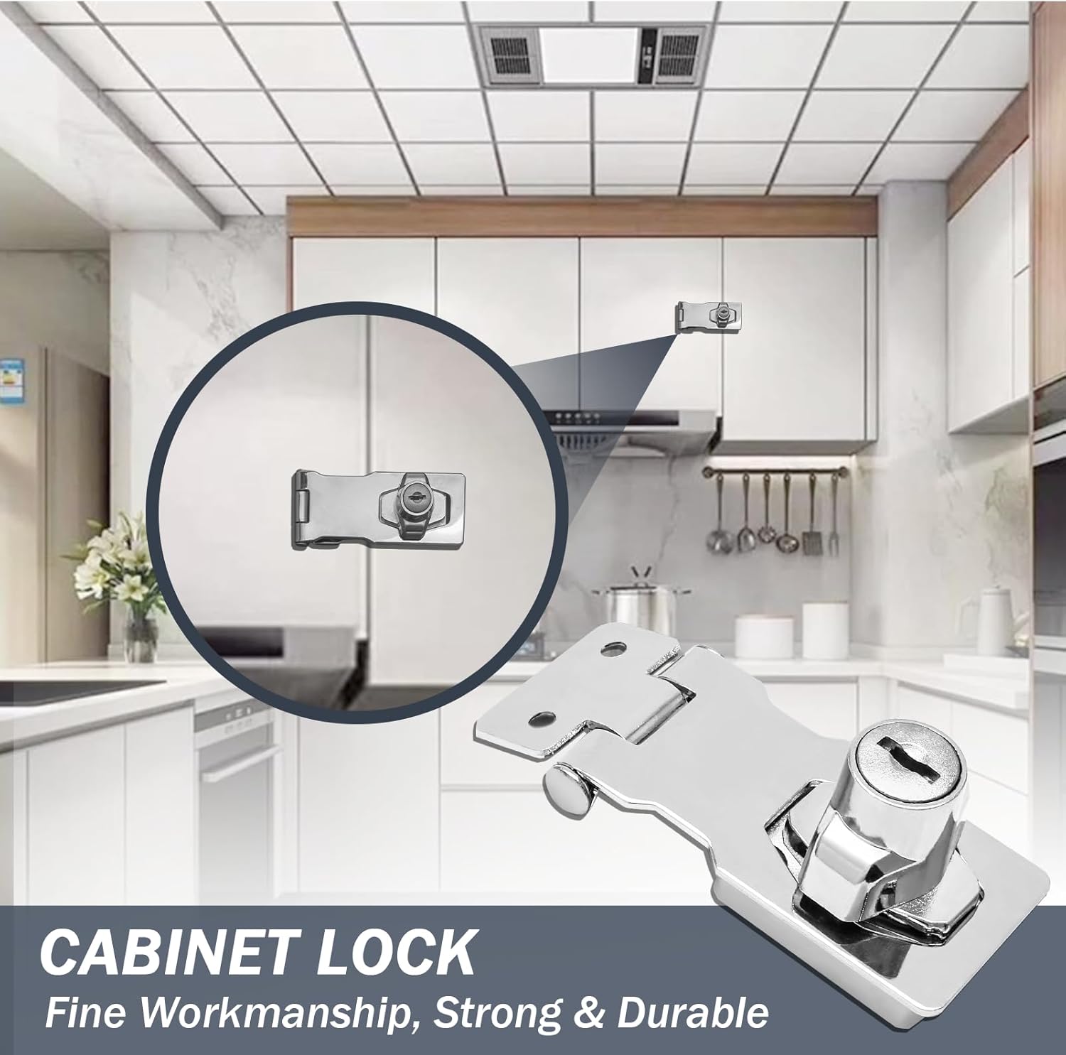 Knob Style Furniture Safety Lo - огляд і ціна Medicine Cabinet Lock