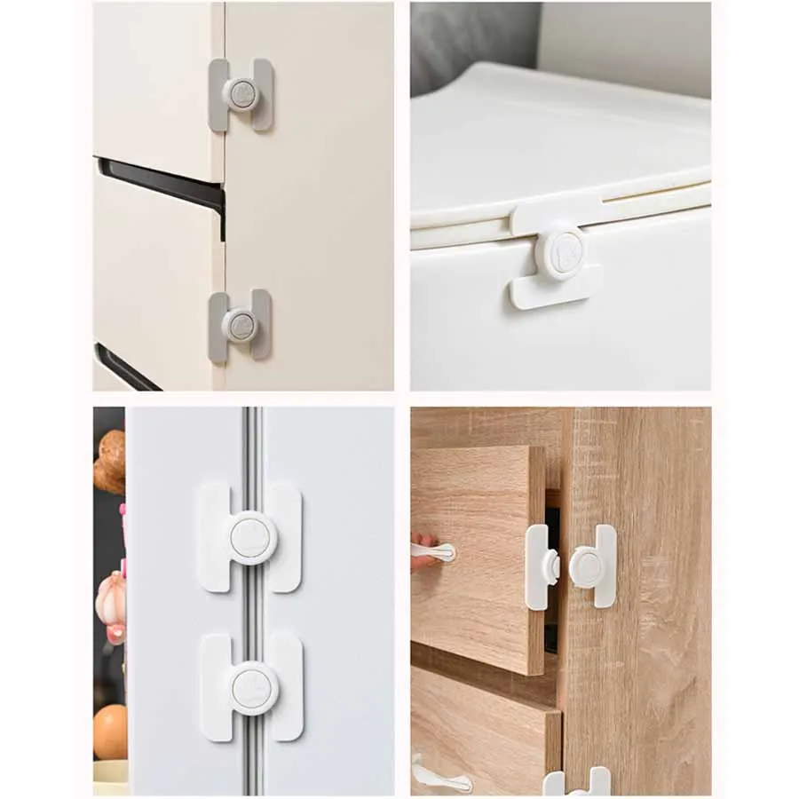 2pcs Child Multi Functional Sa - огляд і ціна Medicine Cabinet Lock