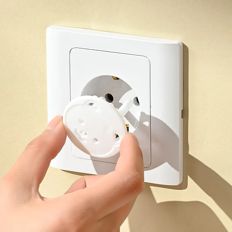 5/10PCS Cartoon Bear Outlet Co - огляд і ціна Outlet Cover Baby