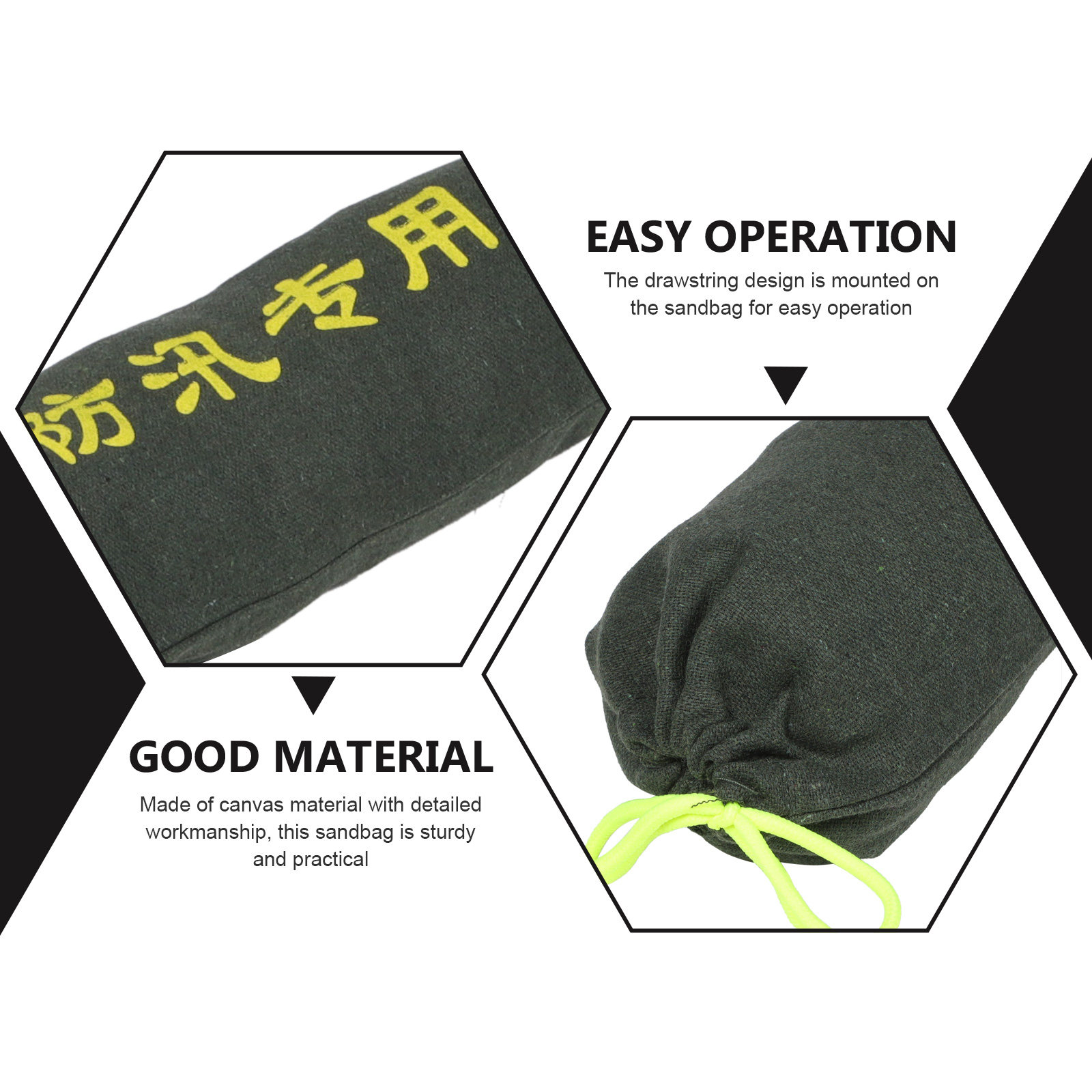 2Pcs Flexible Lightweight Floo - огляд і ціна Flood Barrier Bag