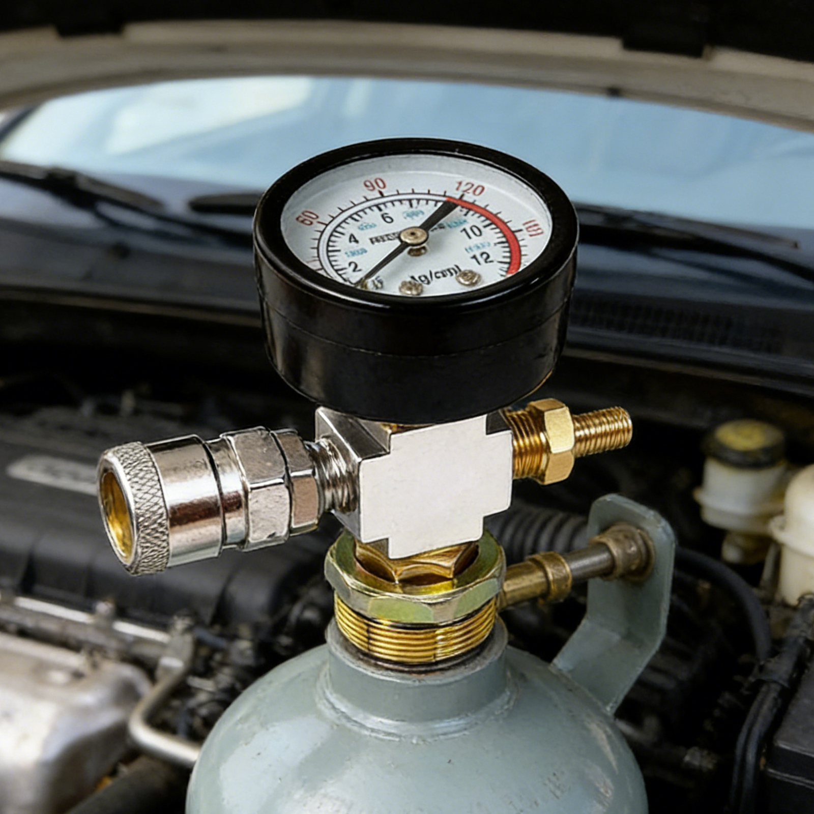 Small Air Tank Pressures Adapt - огляд і ціна Fire Extinguisher Small