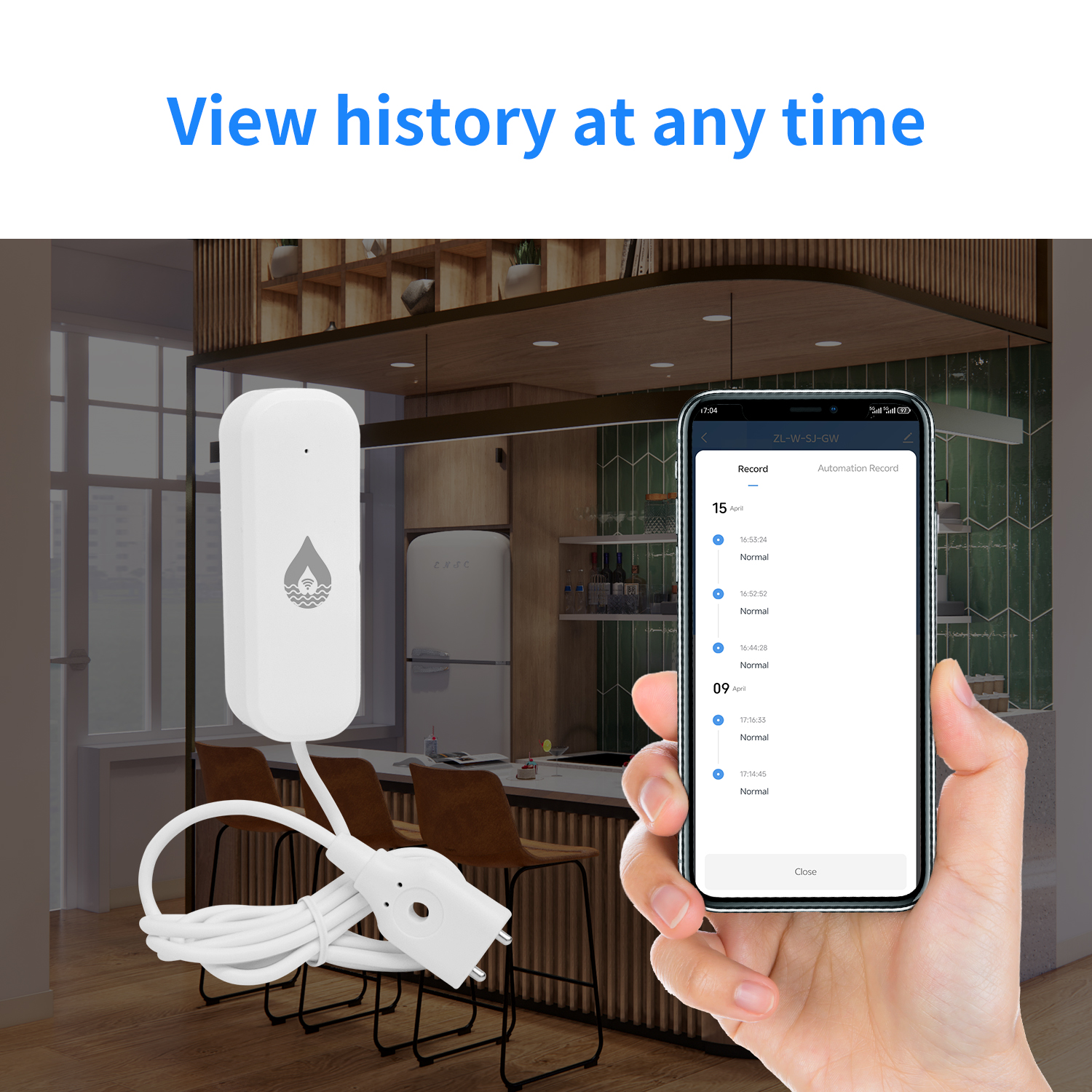 YFK WiFi/Zigbee Water Leakage  - огляд і ціна Water Alarm Sensor