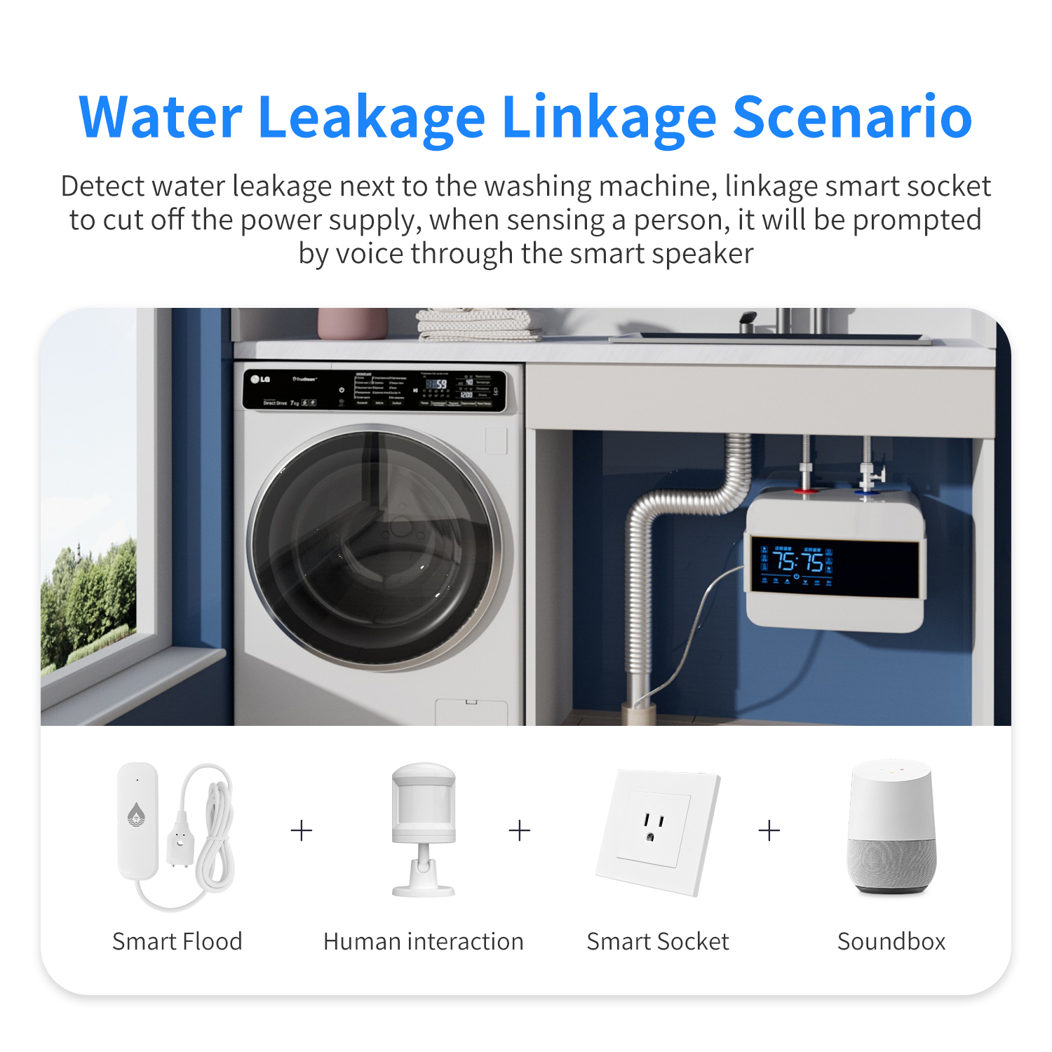 YFK WiFi/Zigbee Water Leakage  - огляд і ціна Water Alarm Sensor