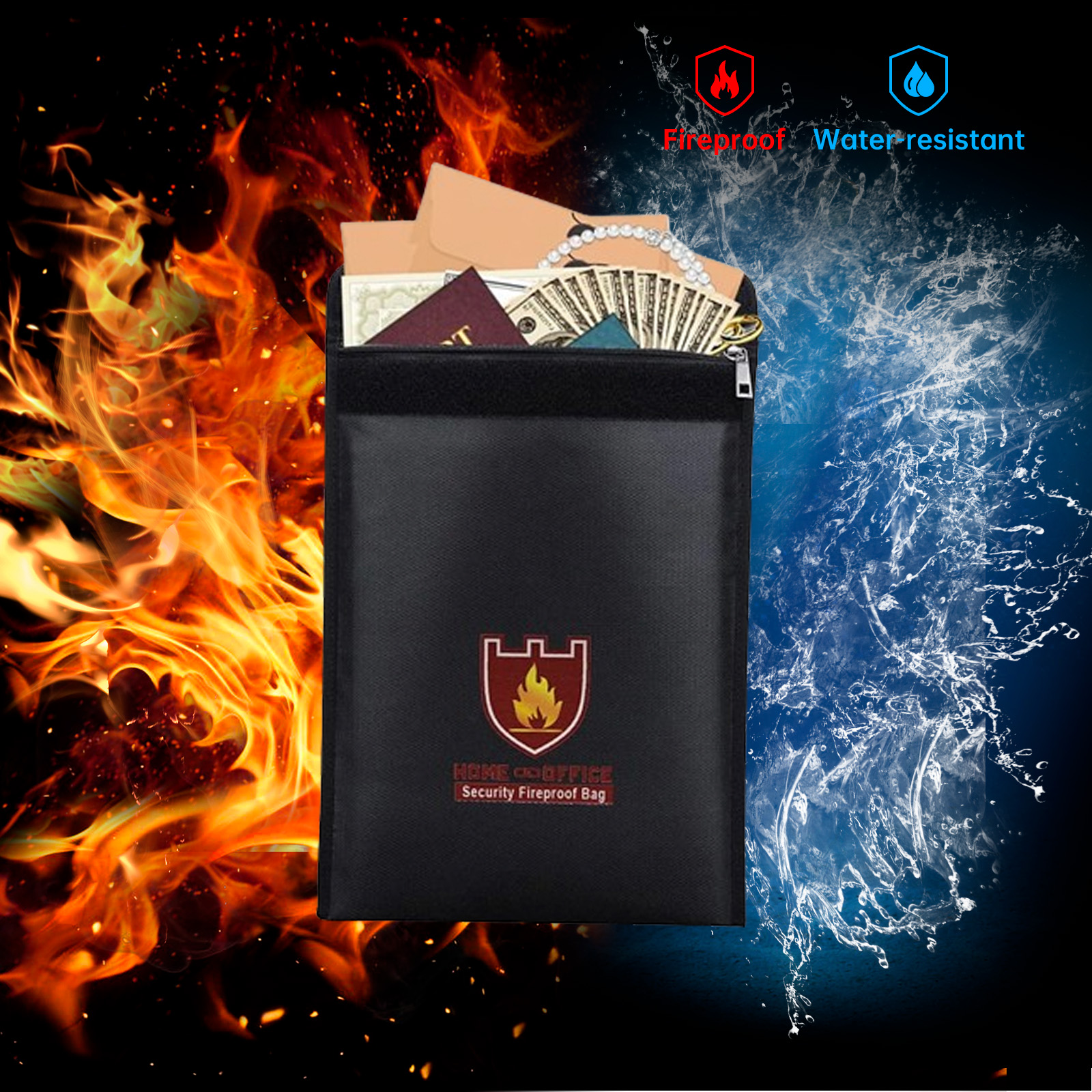 Fireproof and Waterproof Docum - огляд і ціна Fire Safe Document