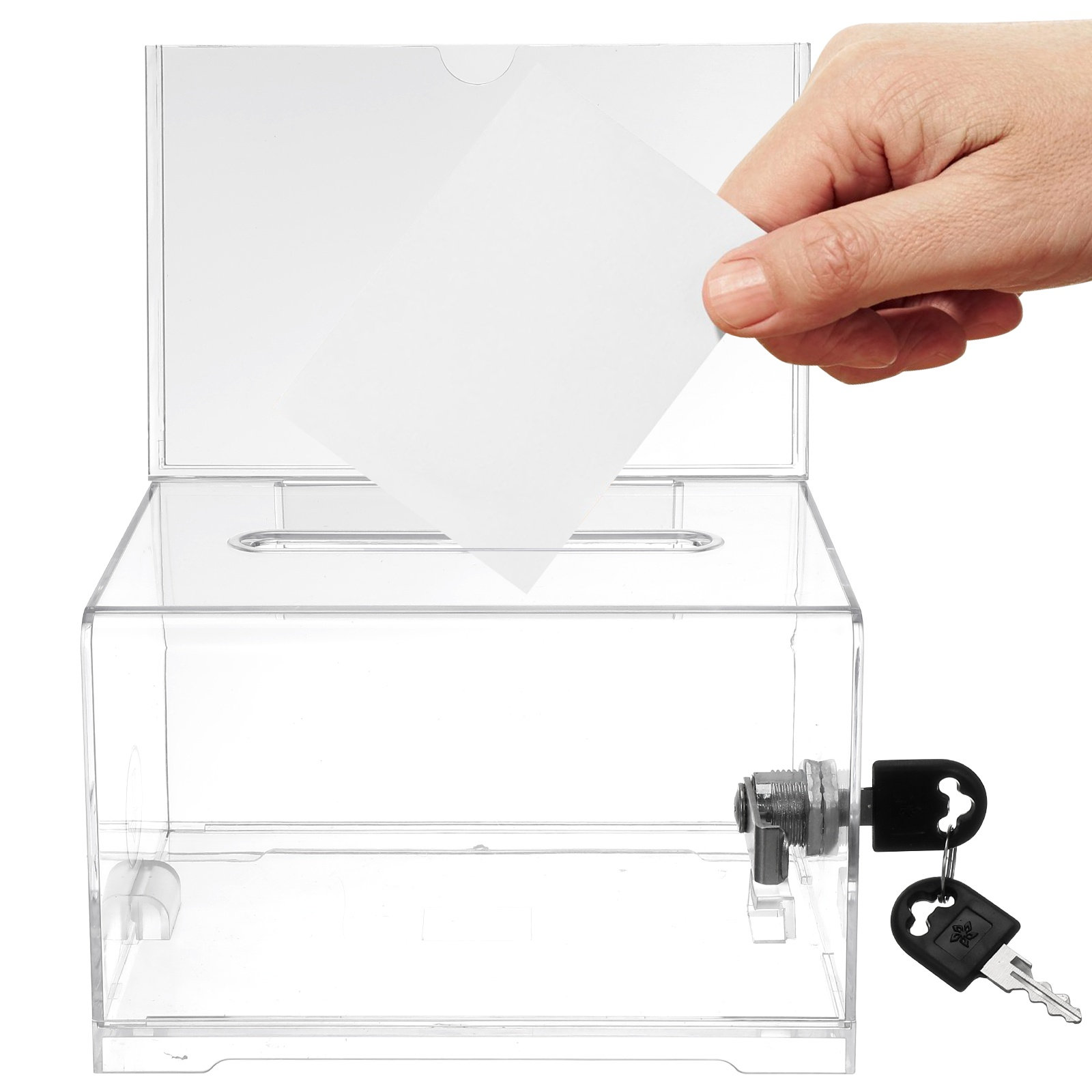 Premium Clear Acrylic Suggesti - огляд і ціна Lockbox Key Secure