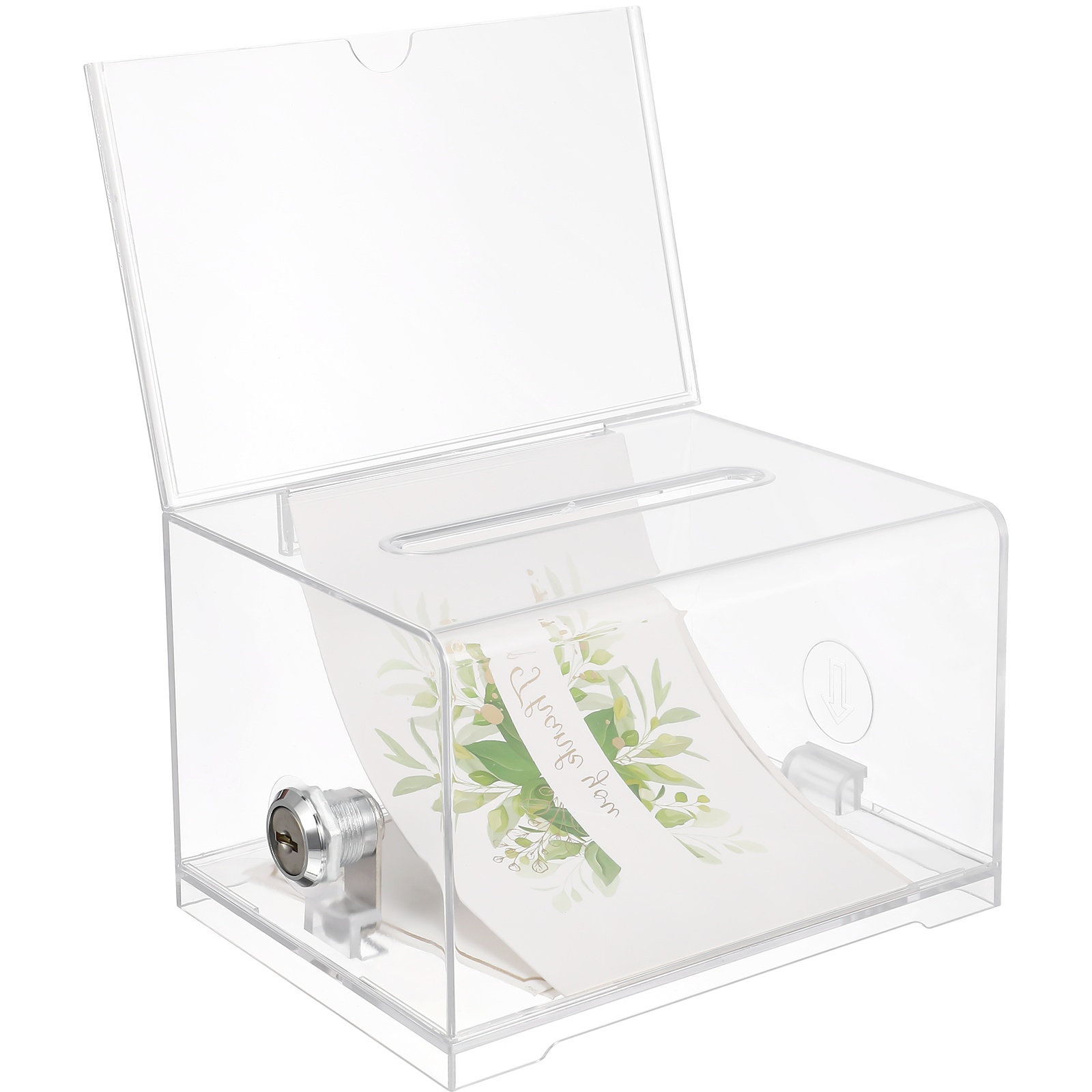 Premium Clear Acrylic Suggesti - огляд і ціна Lockbox Key Secure