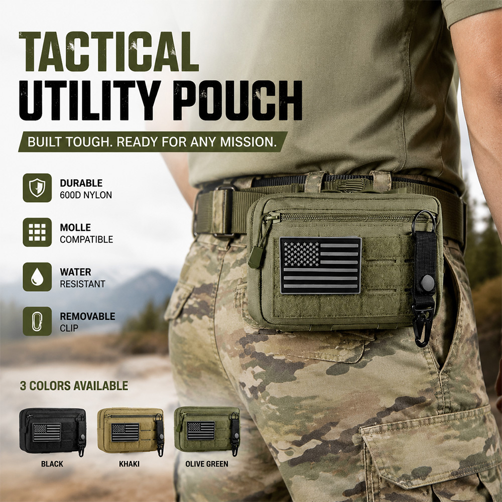 Tactical Molle EDC Pouch Outdo - огляд і ціна First Aid Bag Kit