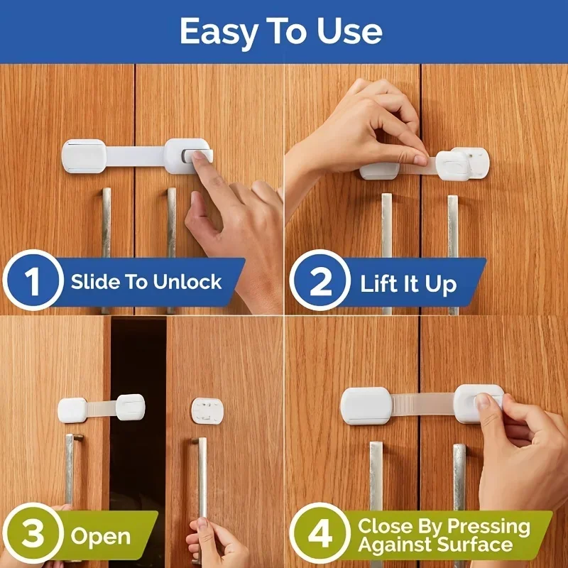 3/5/10Pcs/Lot Child Lock Prote - огляд і ціна Medicine Cabinet Lock