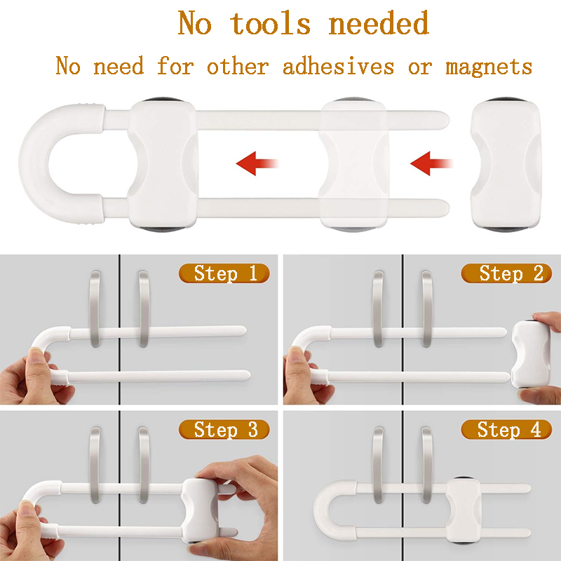 Sliding Cabinet Locks for Babi - огляд і ціна Medicine Cabinet Lock