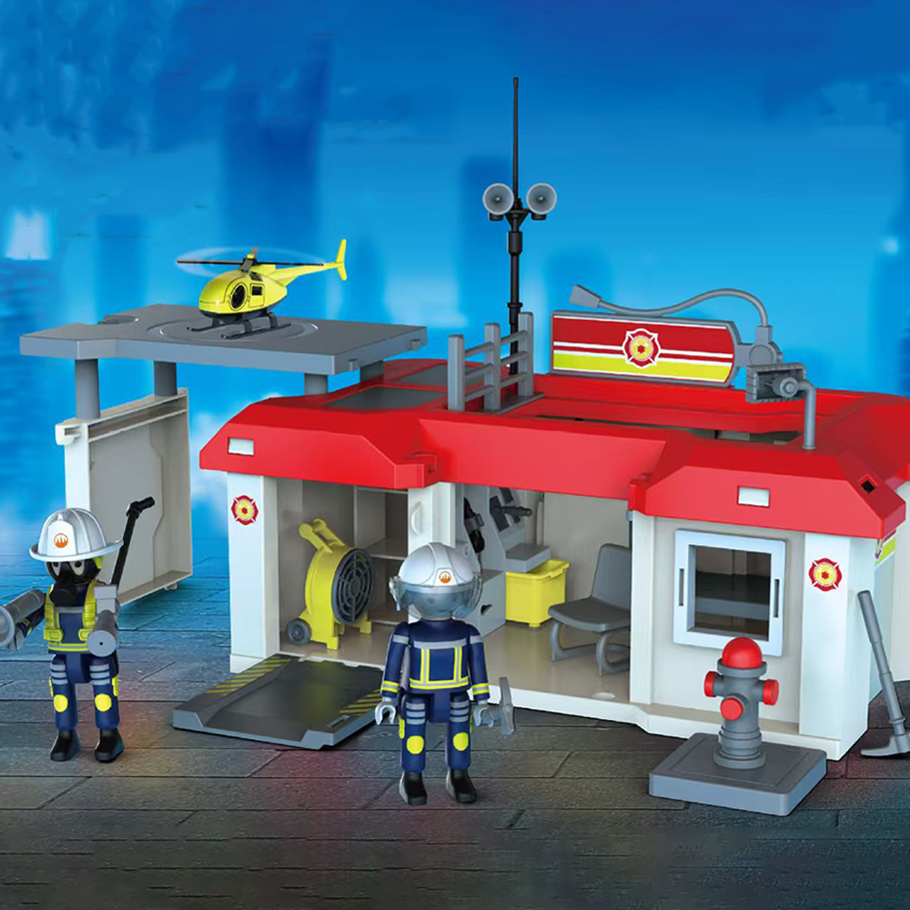 Fire Station With Aerial Ladde - огляд і ціна Fire Escape Ladder