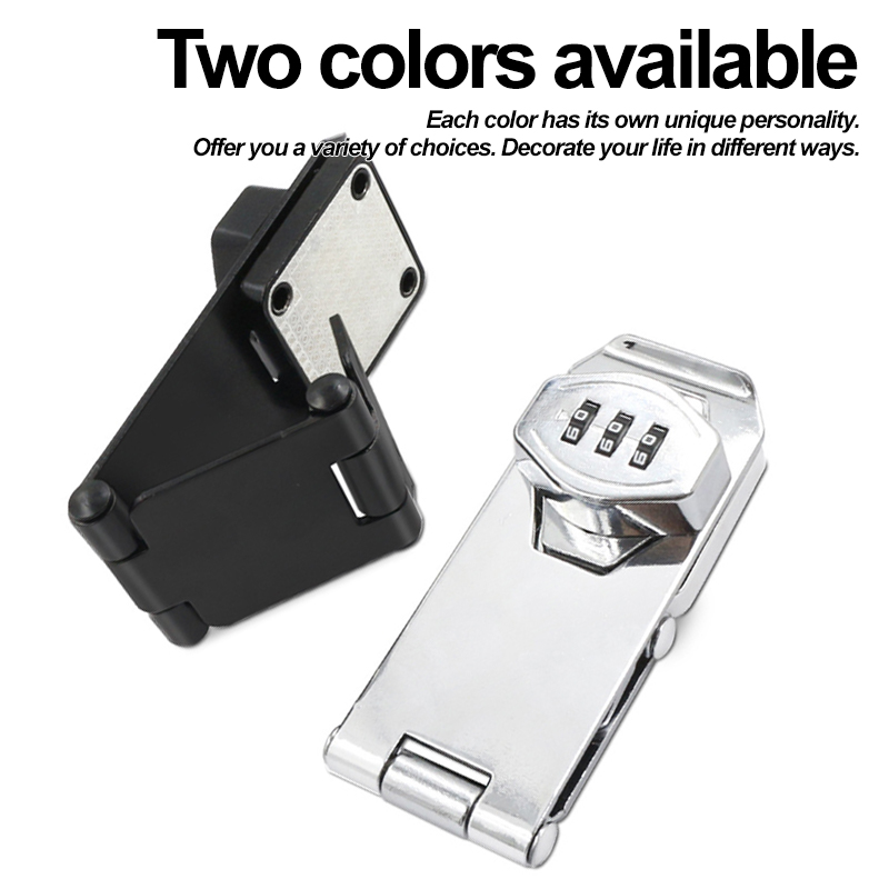 Black/Silver Zinc Alloy 3-digi - огляд і ціна Medicine Cabinet Lock