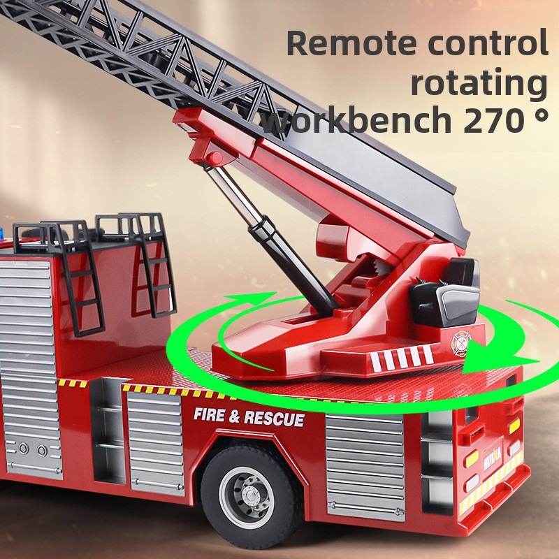 22CH RC Fire Truck with RC Aer - огляд і ціна Fire Escape Ladder