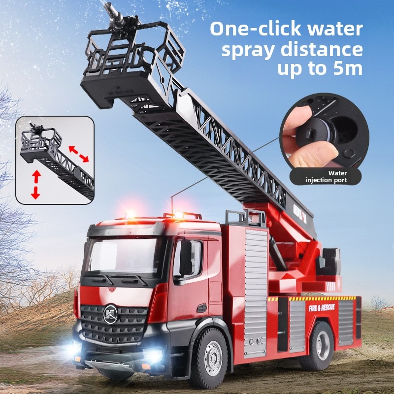 22CH RC Fire Truck with RC Aer - огляд і ціна Fire Escape Ladder