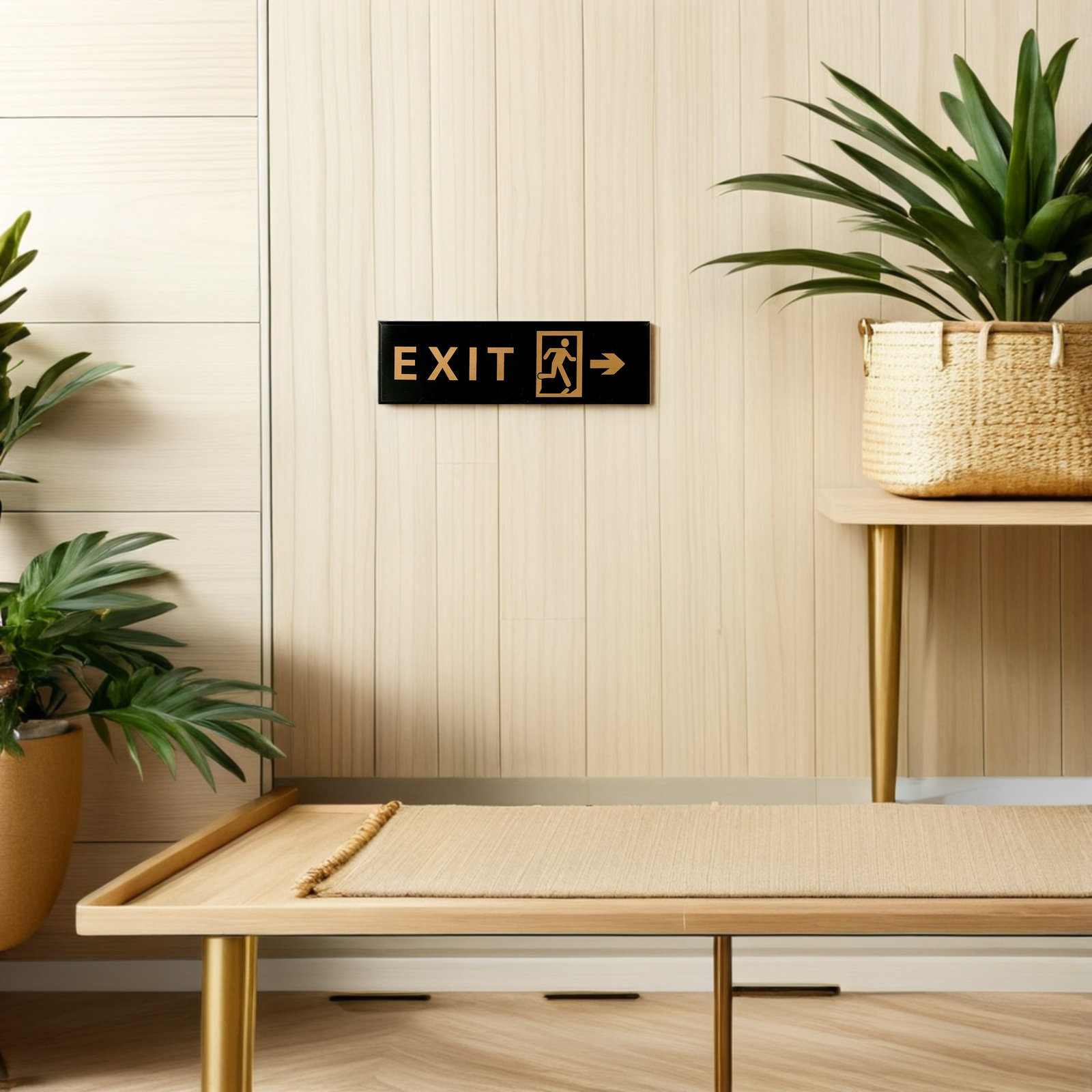 5Pcs Acrylic Emergency Exit Si - огляд і ціна Emergency Exit Sign