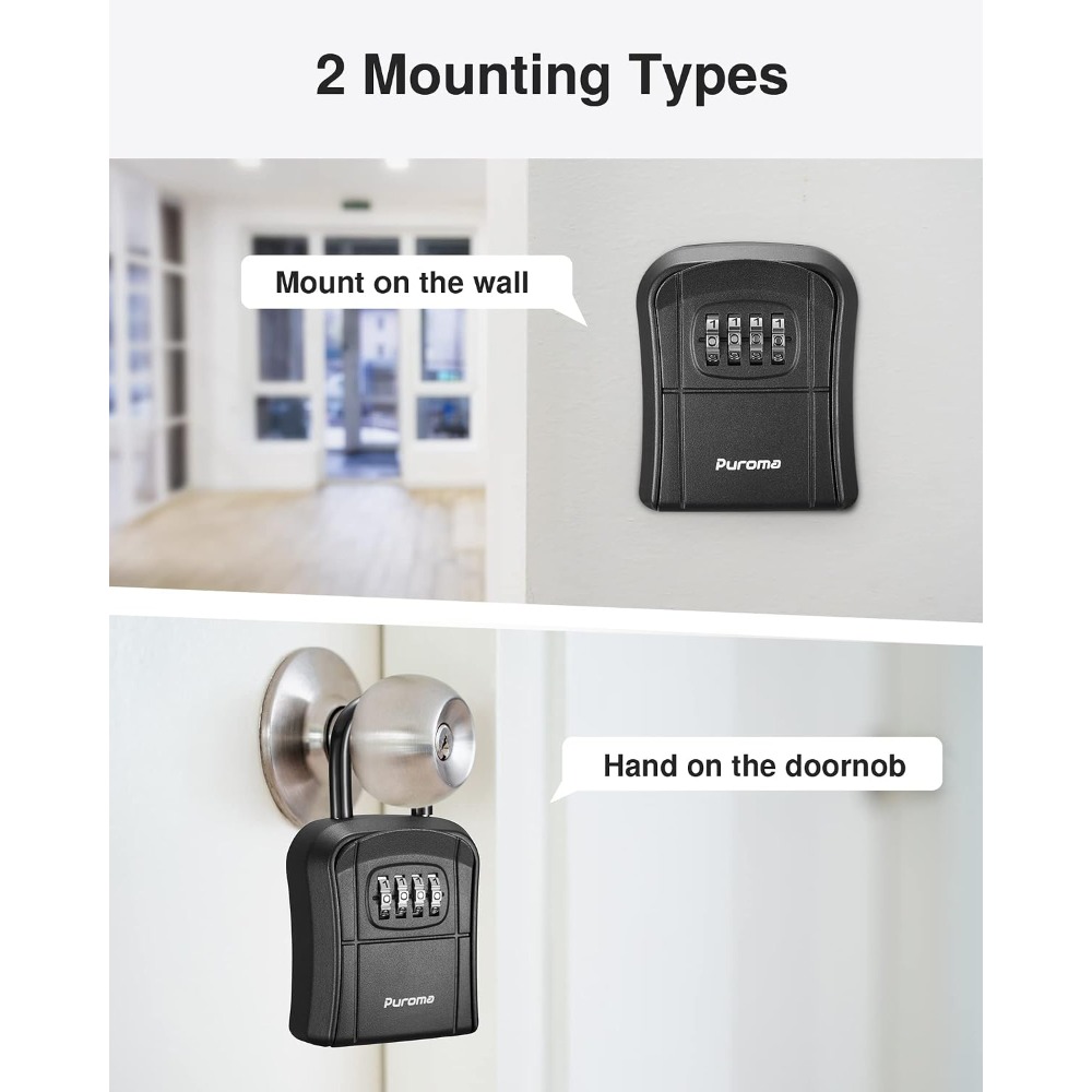 Key Lock Box, Portable Combina - огляд і ціна Lockbox Key Secure