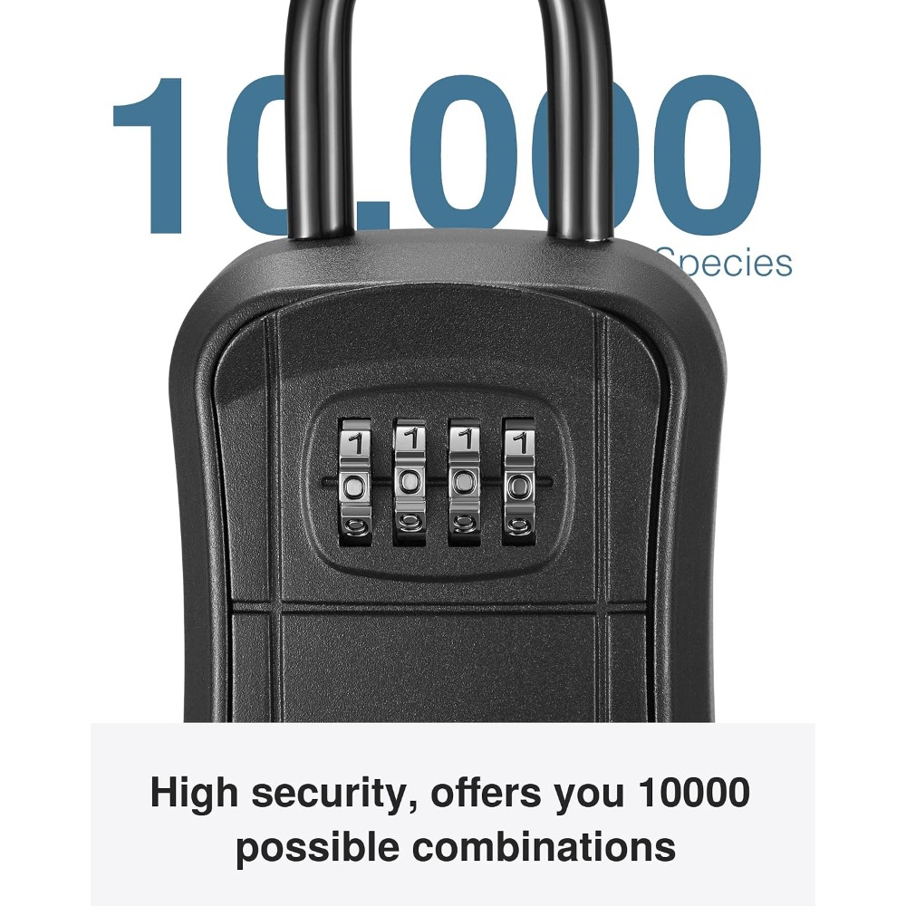 Key Lock Box, Portable Combina - огляд і ціна Lockbox Key Secure
