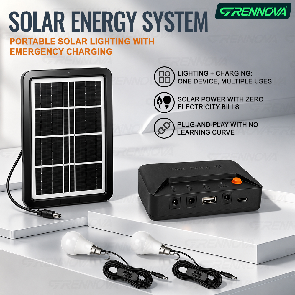 Grennova Portable Complete Sol - огляд і ціна Power Outage Light