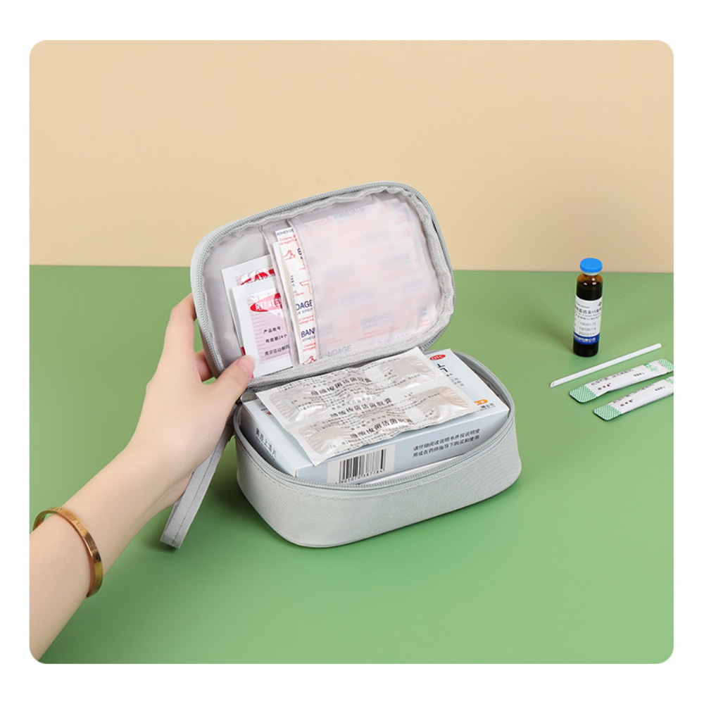 Multifunctional Pink/blue/Grey - огляд і ціна First Aid Bag Kit