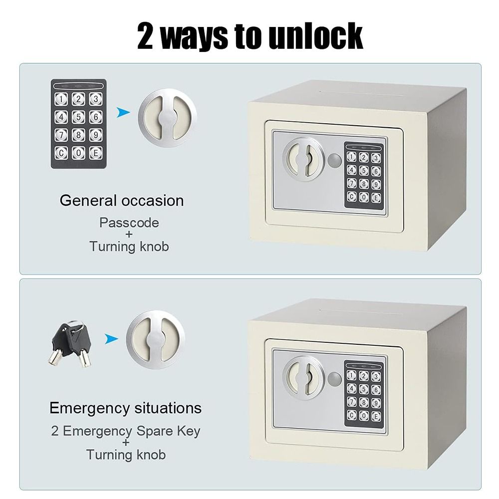 Anti-Theft Piggy Bank Password - огляд і ціна Lockbox Key Secure