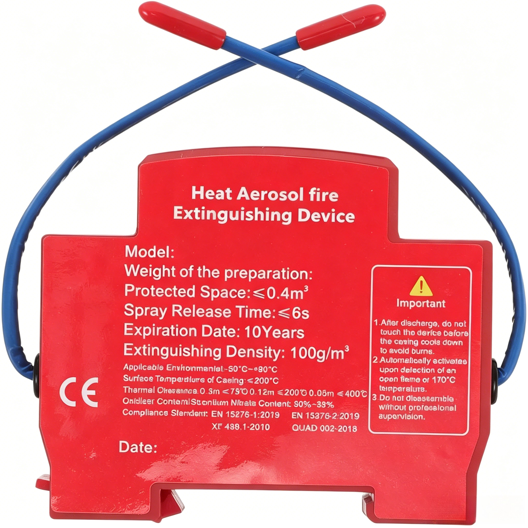 Mini Heat Aerosol Fire Suppres - огляд і ціна Fire Extinguisher Small