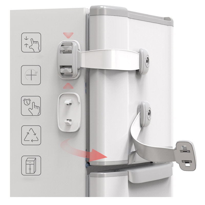 1/4 PCS Baby Safety Drawer Doo - огляд і ціна Medicine Cabinet Lock