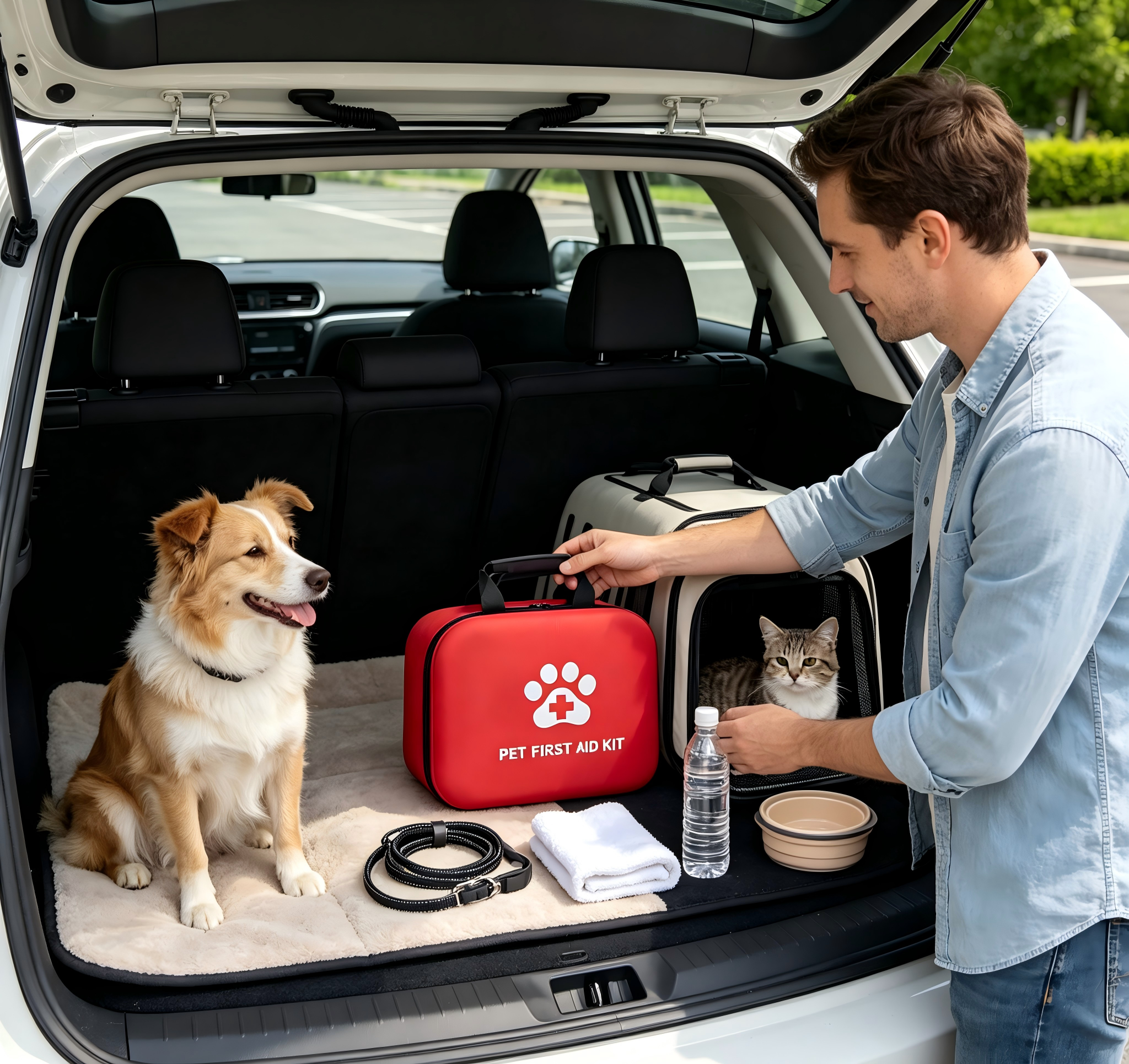 Portable Pet First-Aid Kit, Ca - огляд і ціна First Aid Bag Kit