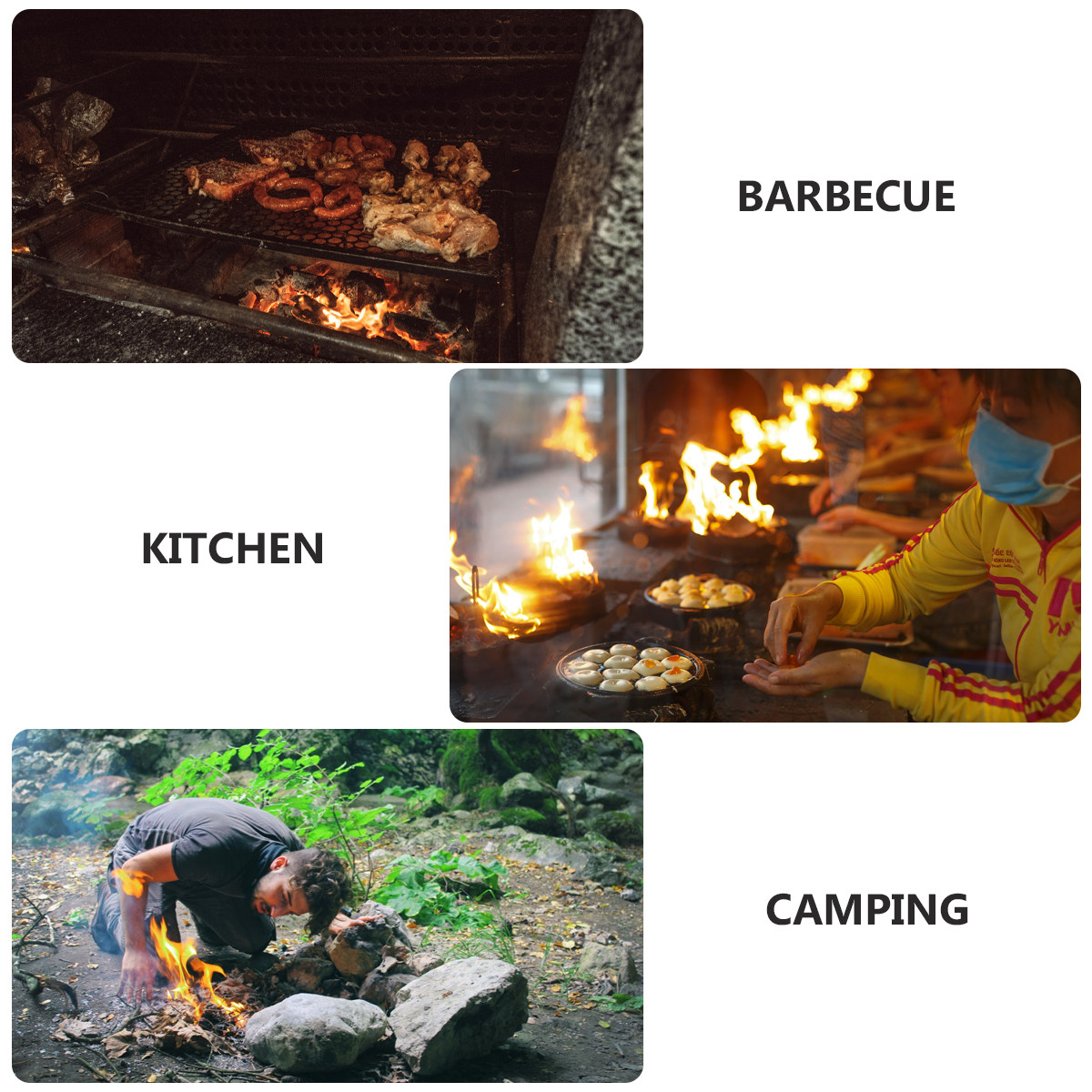 1Pcs Fireproof Blanket Portabl - огляд і ціна Fire Blanket Kitchen