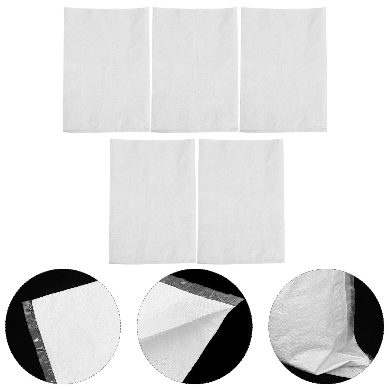 5Pcs Waterproof Woven Sandbags - огляд і ціна Flood Barrier Bag