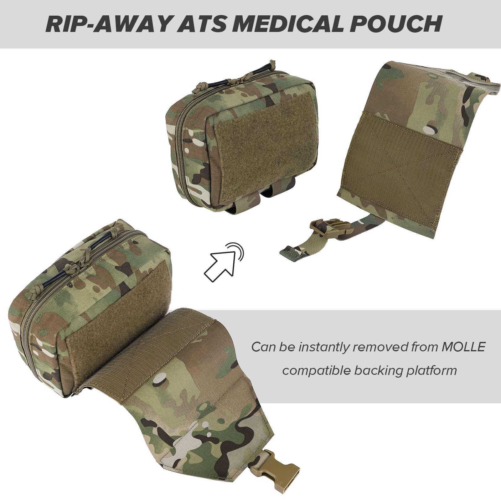 KRYDEX Tactical Tear Off Rip A - огляд і ціна First Aid Bag Kit