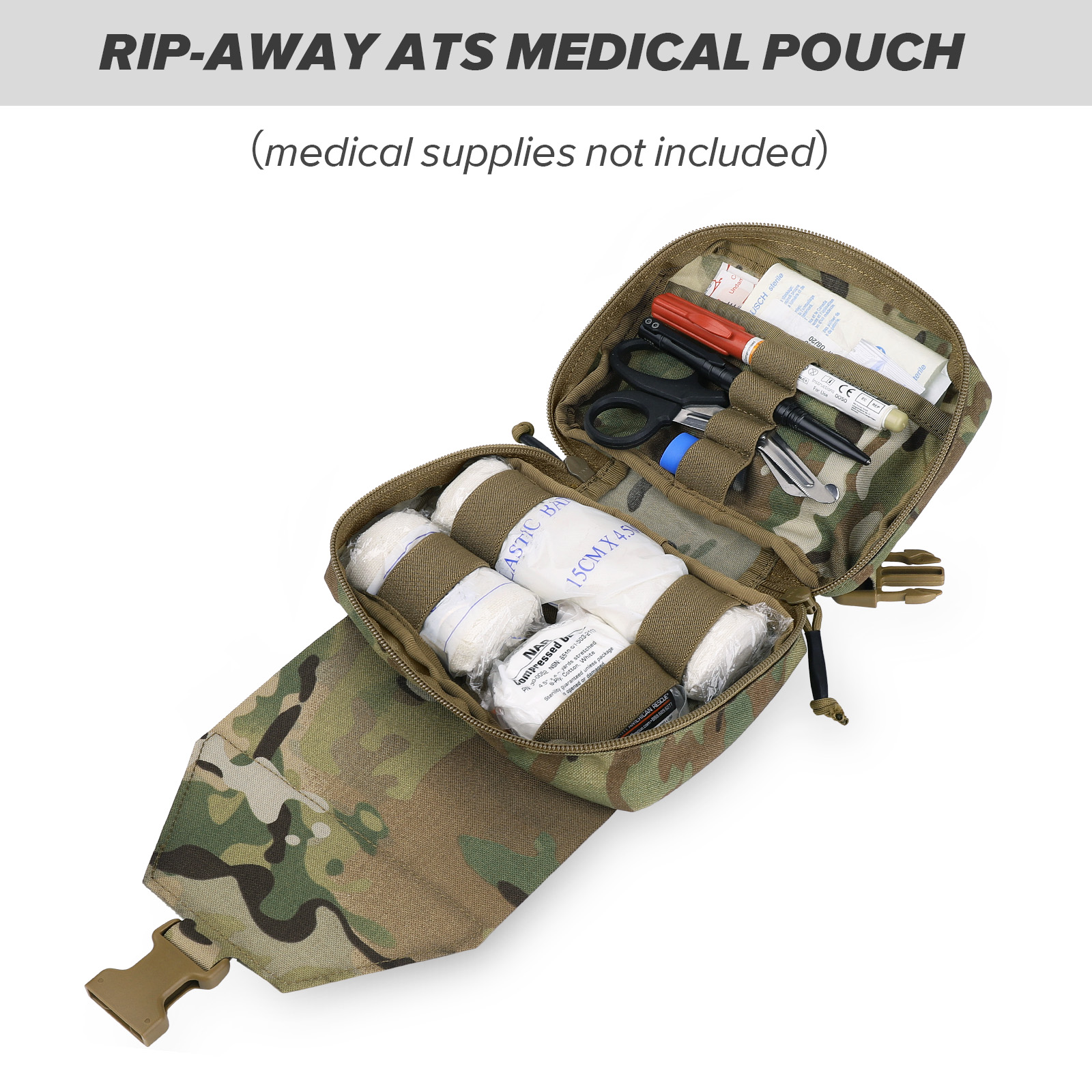 KRYDEX Tactical Tear Off Rip A - огляд і ціна First Aid Bag Kit