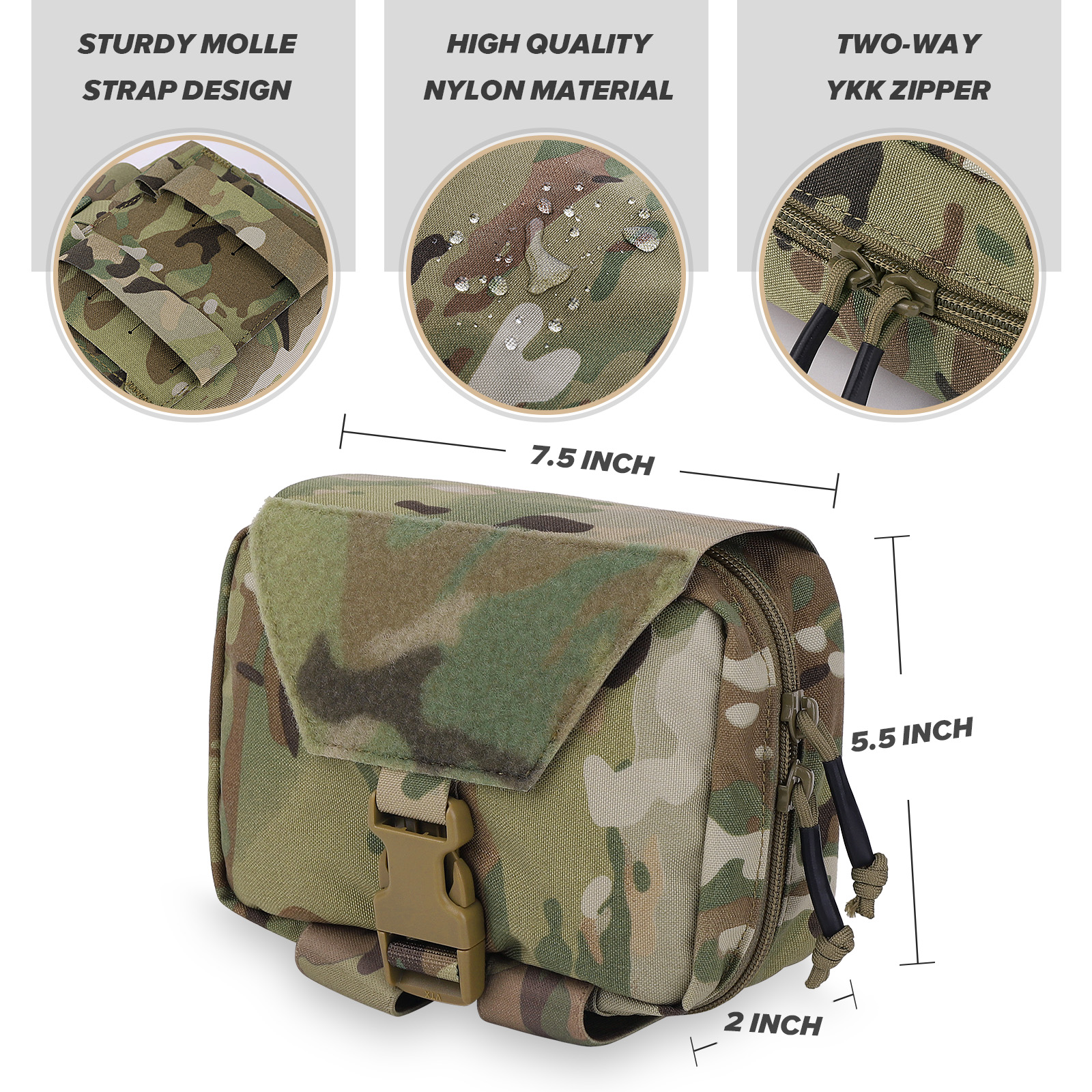 KRYDEX Tactical Tear Off Rip A - огляд і ціна First Aid Bag Kit