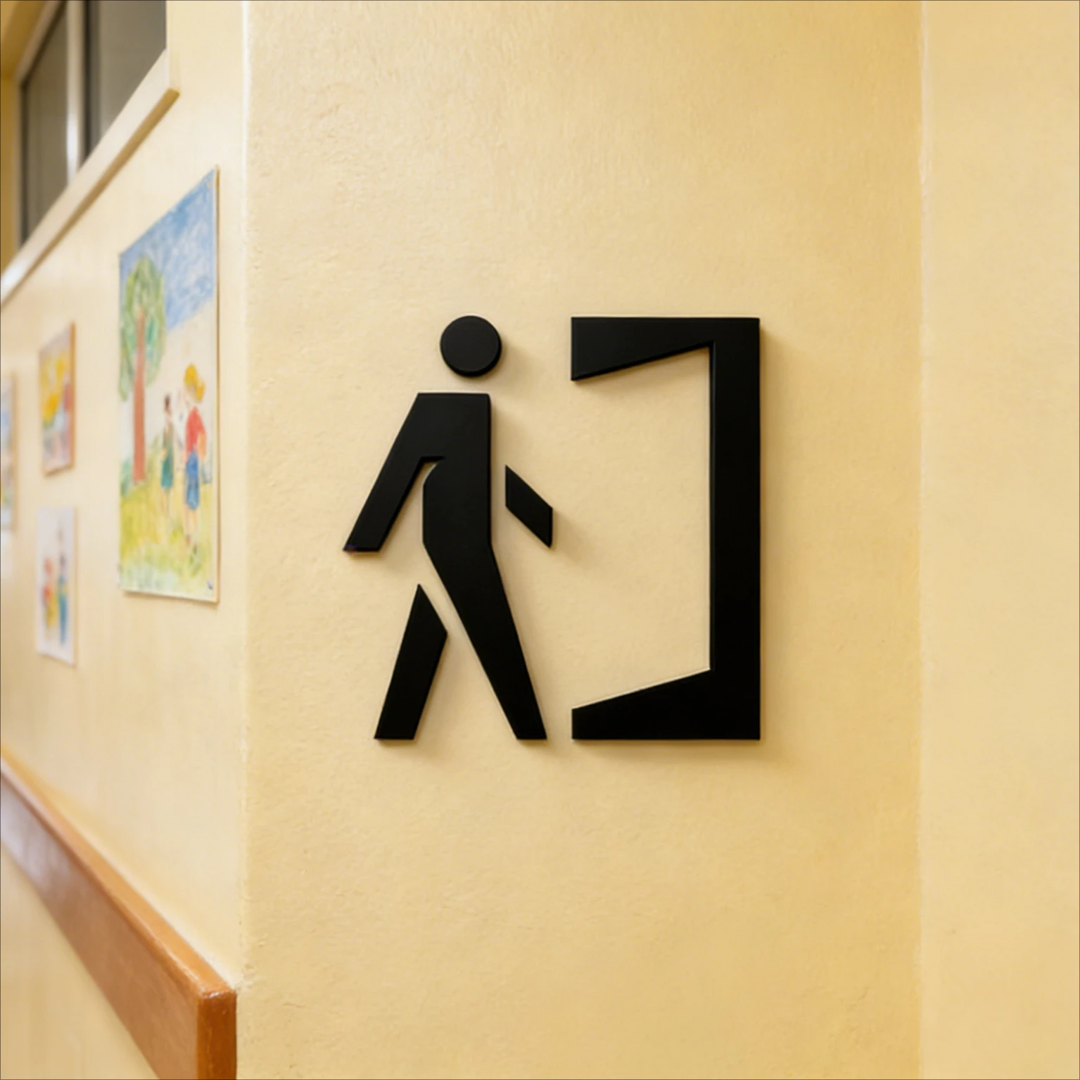 3D Acrylic Exit Sign Laser Cut - огляд і ціна Emergency Exit Sign