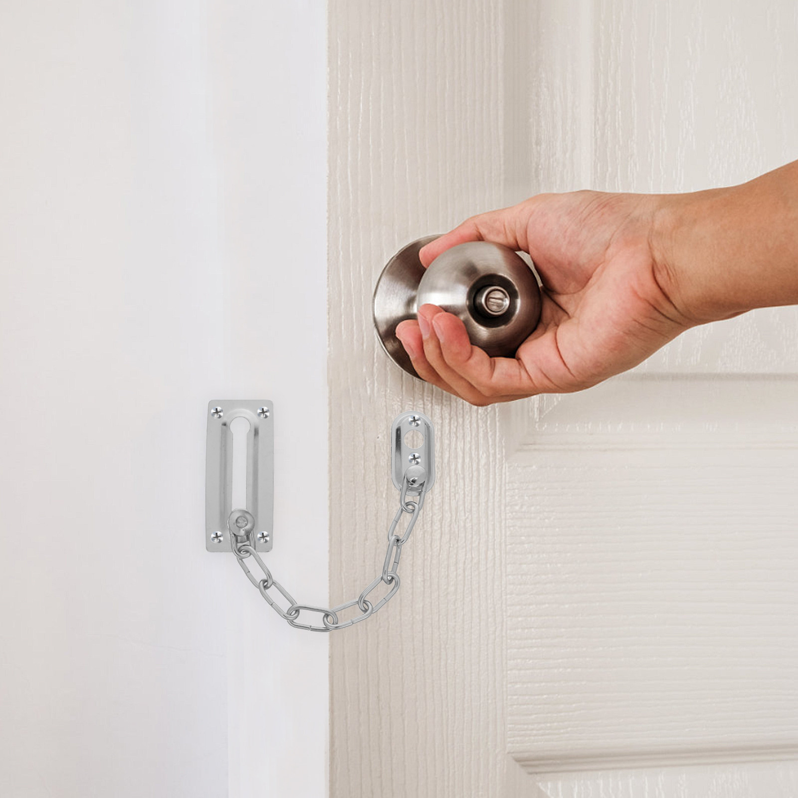 1Pcs Anti-Theft Chain Door Loc - огляд і ціна Security Chain Door