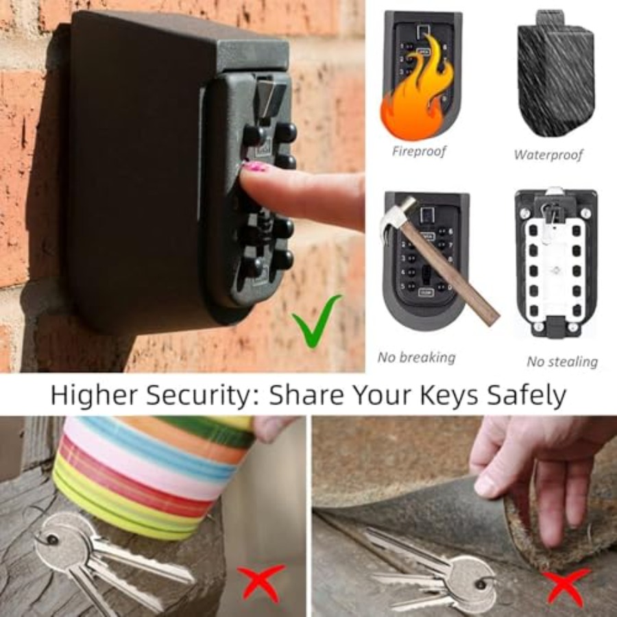 Indoor and Outdoor Key Lock Bo - огляд і ціна Lockbox Key Secure